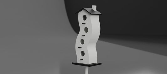 Curvy Bird House