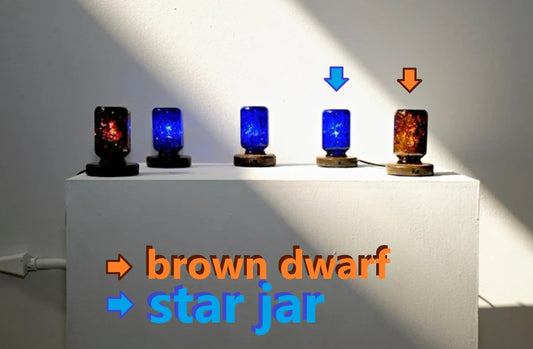 Star Jar Decorative Light Jar